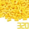 thumbnail image 1 of Juego de ladrillos amarillos Building Blocks Feleph, 320 piezas, 2x4, 1 of 6