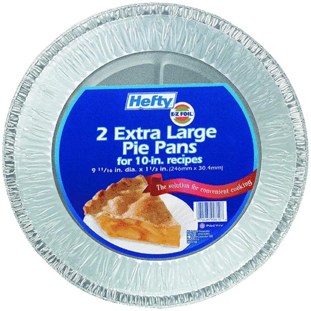Pactiv/E Z Foil 90810 Extra Large Pie Pan (Pack of 12)