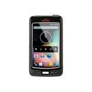 Angle View: Honeywell Dolphin 75e - Data collection terminal - rugged - Android 4.4 (KitKat) - 16 GB - 4.3" color TFT (480 x 800) - rear camera - barcode reader - (2D imager) - microSD slot - Bluetooth, Wi-Fi, NFC