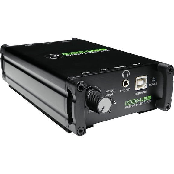 Mackie 2049174 MDB-USB Stereo Direct Input Box
