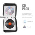 thumbnail image 3 of HLONK 2pcs Cd Case Dvd Organizer Cd Holder Storage Case 40 Slots Lightweight Cd Wallet, 3 of 10