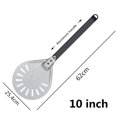 thumbnail image 1 of Paleta para pelar Pizza pequeña, herramienta redonda corta para Pizza, mango de madera antideslizante, pala para Pizza perforada de 7, 8 y 9 pulgadas, de aluminio Tan Jianjun unisex, 1 of 2