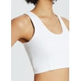 thumbnail image 4 of BALEAF Women's Ribbed Cropped Tank Tops Sleeveless Cropped Tops Double Layered White S, 4 of 5