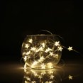 thumbnail image 2 of Cadena Botón De Luz De Hadas Funciona Con Pilas De Agua Lámpara De Alambre De Cobre Lámpara De Cadena Para Interiores Y Exteriores De Boda De Navidad (Color Blanco Cálido) 3M / 9.8Ft 30-Led Luces Inevent HA026113-01, 2 of 6