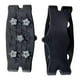 thumbnail image 2 of 2 fundas antideslizantes para zapatos de exterior de 5 garras para calzado de invierno, hielo y senderismo. Negro B, 2 of 9