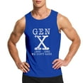 thumbnail image 2 of Unisex Generation X Tank Top – 'We Don’t Care' 1965–1980 Graphic Sleeveless Shirt for Men and Women, 2 of 6