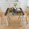 thumbnail image 3 of nygtbtfer  Wine Cellar Flannel Backed Vinyl Tablecloth - Colorful Wine and Grape Theme Print Vinyl Tablecloth with Flannel Backing,  in Oblong/Rectangle, 3 of 7
