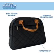 CHILLZ Black Lunch Kit with 3 Ice Wraps