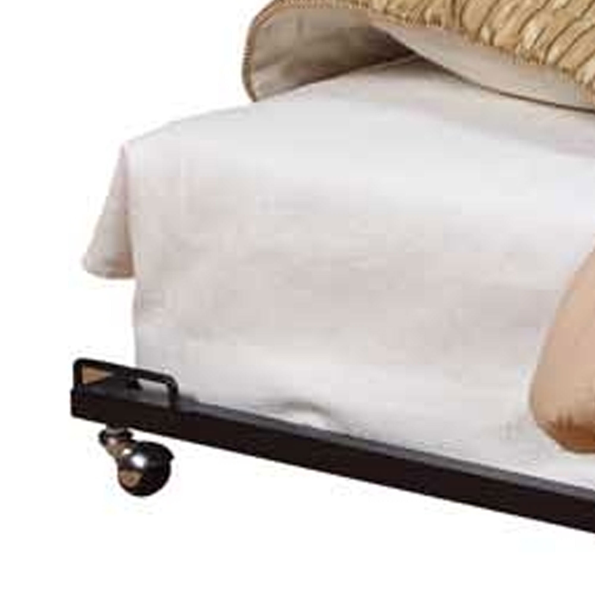 Kings Brand Furniture 4" Rollaway Trundle Bed Frame, Twin