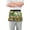 Birds Play in Forest, variant on Server Apron with 3 Pockets Waterproof Waitress Waist Short Apron for Man Woman Cute Sloth with Ice Cream 12 Inches