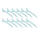 thumbnail image 2 of 12Pcs Blue Haircut Hair Cutting Styling Sectioning Clip ABS Convenient Hairstyle Positioning Clamp for Salon, 2 of 4
