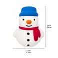 thumbnail image 3 of Snowman Squishy Toy Slow Rising Fidget Stress Ball Decompression for Kids Adults Teens Anxiety Relief Classroom Sensory Party Favor Stocking Stuffer, 3 of 6