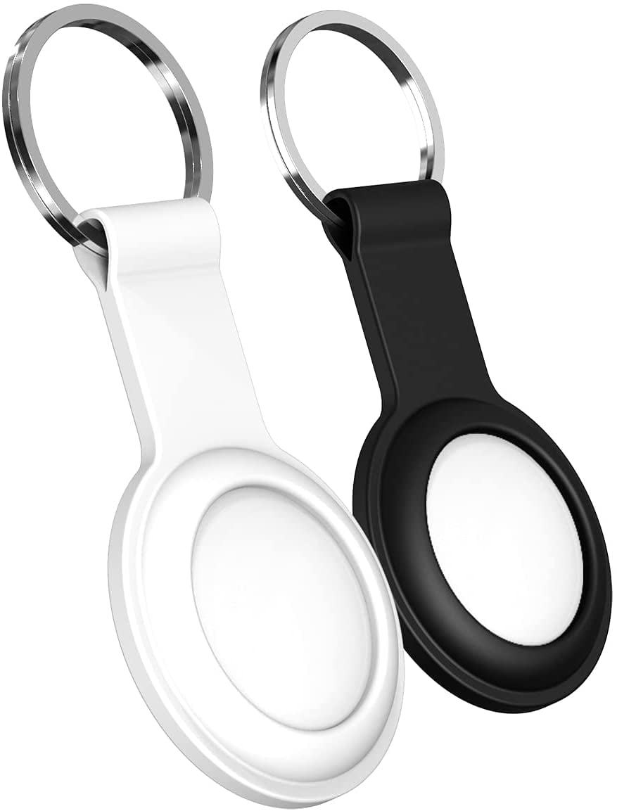 Inchor Airtag Keychain, AirTags Case AirTag Keyring, Silicone AirTag