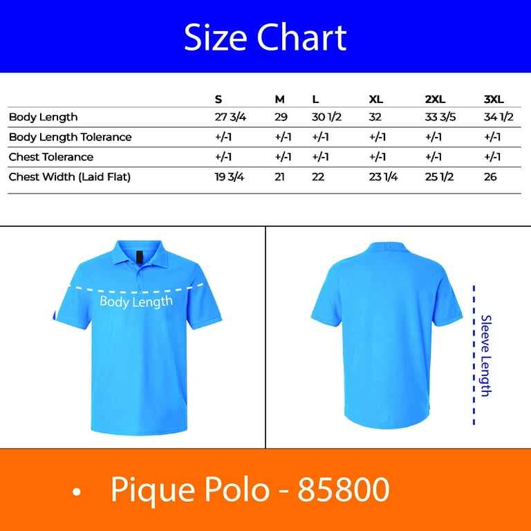 Gildan - Hammer Pique Polo, Classic Fit, Moisture-Wicking