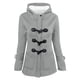 thumbnail image 2 of Chaquetas y abrigos casuales con capucha de manga larga para mujer, chaqueta con capucha cálida de invierno, abrigo de manga larga con capucha y bolsillo para mujer, 2 of 9