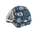 thumbnail image 2 of Cama De Hámster Cálida De Invierno, Acogedora Cama De Casa De Conejillo De Indias A Prueba De Viento Para Conejillo De Indias Para Hurón Para Chinchilla ANGGREK Otros, 2 of 8