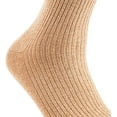 thumbnail image 2 of Lian Style Women's 1 Pair Socks Casual Solid Size 7-9Beige, 2 of 4