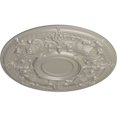 thumbnail image 3 of 28 1/8"OD x 1 3/4"P Oslo Ceiling Medallion (Fits Canopies up to 10 1/2"), Hand-Painted Pearl White, 3 of 6