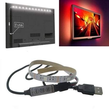 

5V 5050 9Smd/30Cm Rgb Led Strip Light Bar Tv Back Lighting Kit GH0