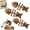 Insect Gall Fruit, variant on Catnip and Silvervine Chew Toys for Cats, Natural Fish Bone Cat Chew Sticks, Creative Fishbone Cat Toy for Indoor Cats