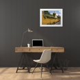 thumbnail image 3 of Paulson, Don 14x12 White Modern Wood Framed Museum Art Print Titled - Mexico Yellow wall outside church, 3 of 4