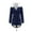 Navy, variant on AOOCHASLIY Women Winter Coat Womens Warm Long Coat Hoodies Collar Jacket Slim Winter Parkas Outwear