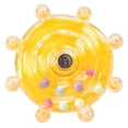 thumbnail image 2 of Bird Mirror Toys for Cage Parakeet Rotating Sound Wheel Toy,Budgie Training Colorful Interactive Chew Toys for Canaries Lovebirds Conures Cockatiels (Yellow), 2 of 9