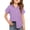 Light Purple, variant on CCRFTGI Girls Uniform Shirts Size 8 Short Sleeve Casual Button Down Dress Shirt for Kids Back To School Cute Girls Clothes Classic Summer T-Shirts Black 5-6 Years