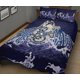 thumbnail image 2 of Juego de Cama Colcha Maori Manaia The Blue Sea, Azul Marino, 2 of 5