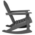 thumbnail image 3 of Keller HDPE Plastic Outdoor Rocking Chair in Gray, 3 of 6