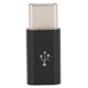 thumbnail image 2 of Adaptador de transferencia Micro USB tipo C ABS a tipo C conector Plug and Play carga rápida Anggrek Otros, 2 of 8