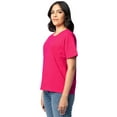 thumbnail image 4 of Time and Tru Women's Short Sleeve Boyfriend Pocket T-Shirt, XS-XXXL, 4 of 8