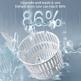thumbnail image 5 of Portable Washing Machine Washer 9L Upgraded With Small Clothes Folding Washing Machine Of Underwear Baby And Small Clothes Suitable For Home Apartments Dormitories Hotels Marine 31 Silicone Release, 5 of 9