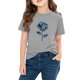 thumbnail image 4 of TaTaai School Season Cute Print Short Sleeve T-Shirt, Valentine's Day Casual Top, Unisex All Season Graphic Tee Gift, 4 of 8