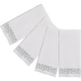 thumbnail image 6 of 100 Disposable Hand Towels, Soft and Absorbent Linen Feel Dinner Napkin, Elegant Decorative Paper Guest Towels for Kitchen, Bathroom,Weddings,Parties, Gold and White, 6 of 6