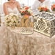 thumbnail image 1 of Xihbxyly Dia Del Primer Ministro Caja para Tarjetas de Boda con Cerradura, Cajas de Madera para Regal Dinero para Fiestas de Cumpleaños, 1 of 2