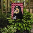 thumbnail image 2 of Carolines Treasures SS4512-FLAG-PARENT Tibetan Mastiff Hearts Love Valentines Day Flag  multicolor, 2 of 2