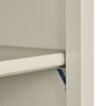 thumbnail image 5 of Sandusky Welded Steel Freestanding Bookcase Storage Cabinet, Putty, 5 of 6