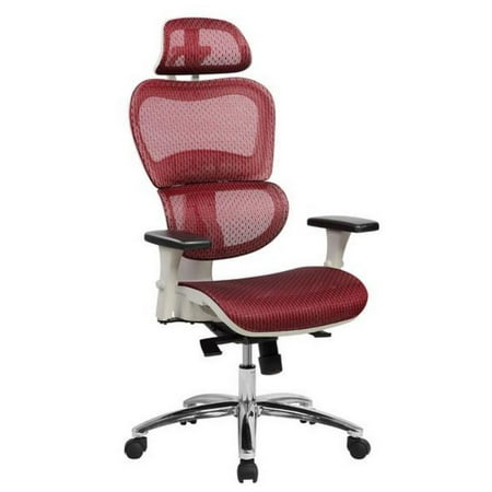 Urban Designs Deluxe High Back Mesh Office Executive Chair with Neck Support -