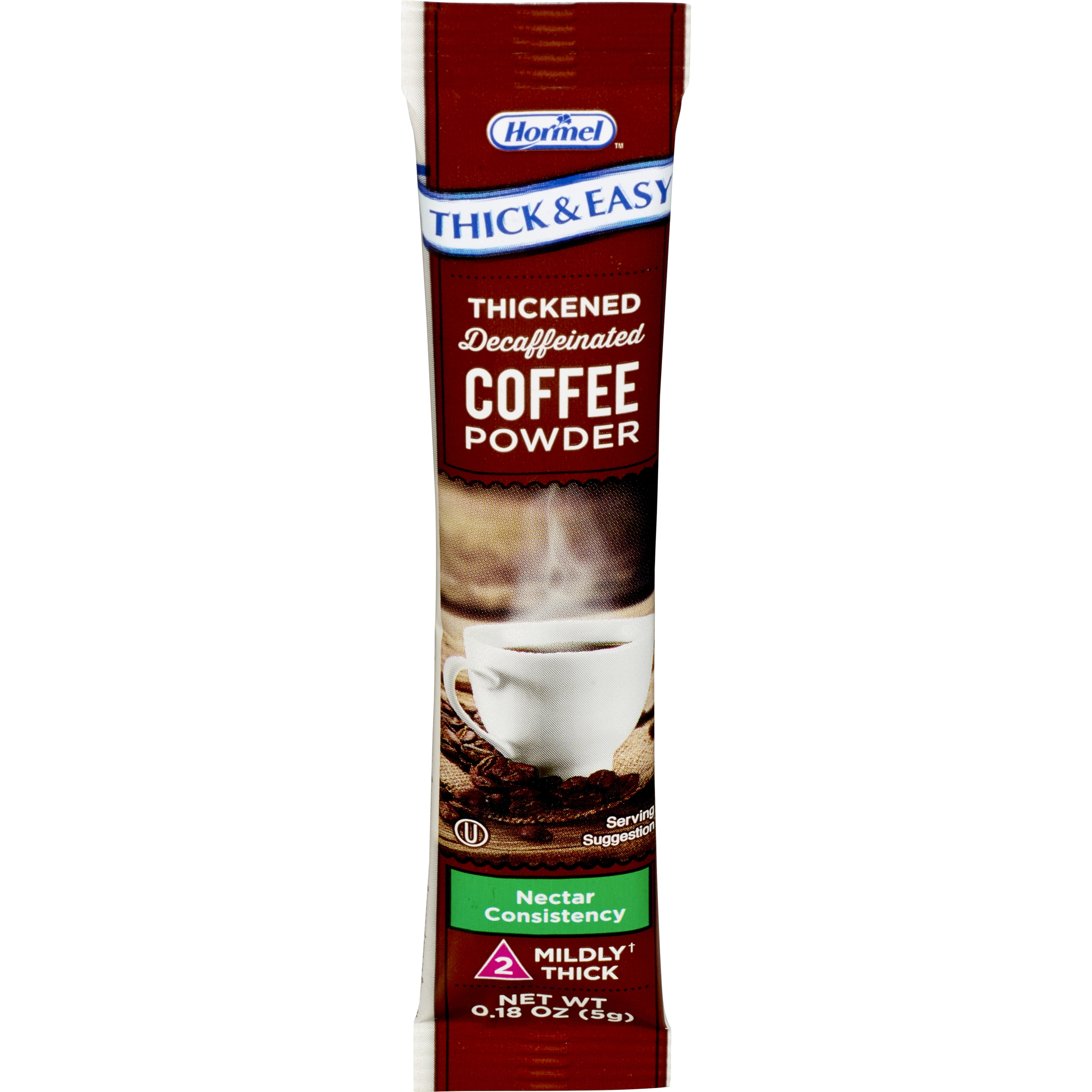 Thick & Easy Thickened Decaf Beverage Coffee Nectar Consistency 5 Gram