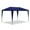 Blue, variant on 10'x 10' Patio Outdoor Gazebo Party Tent Wedding PE Canopy Shelter White/Blue