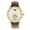 White/Gold/Brown, variant on Automatic Gregory Semi-Skeleton Leather-Band Watch - Gold/Black