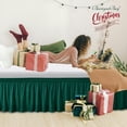 thumbnail image 2 of Faldón de cama Biscaynebay Full/Full XL 38 cm Drop Hunter Green, 2 of 9
