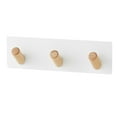 thumbnail image 2 of Key Organizer Hat Rack Wall Mount Decorative Key Holder for Key Hat Towels White, 2 of 9