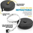thumbnail image 6 of MEDca Tape Measure Body Measuring Tape Adult 60 in, 2 Pack, 6 of 9