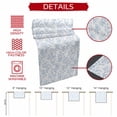 thumbnail image 5 of Blue Spring Floral Table Runner 120 Inches Long,Summer Botanical Watercolor Cotton Linen Table Runners Dresser Scarves,Decorative Fabric Tabletop Scarf Furniture Cover for Home Dinner Party 13"x120", 5 of 8