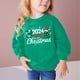 thumbnail image 1 of Xihbxyly Sudadera de Invierno, Acogedora Camiseta de Manga Larga con Estampado de Letras, Elegante Diseño de Cuello Redondo, Divertido Estampado Navideño para Salidas Informales, Actividades Escolare, 1 of 4