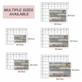 thumbnail image 6 of Teal Brown Farmhouse Outdoor Rug 3x5 Ft, Non Slip Washable Area Rug, Vintage Retro Wooden Patio Rugs Carpet Runner, Large Floor Mat for Indoor/Outdoor Deck Porch Camping, 6 of 8