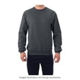thumbnail image 3 of Sudadera Fruit of the Loom Talla CH Cuello Redondo Gris Obscuro Jaspe, 3 of 4