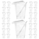 thumbnail image 2 of juego de vasos de postre, vasos transparentes para helado, vasos para pudín y aperitivos con cucharas., 2 of 8
